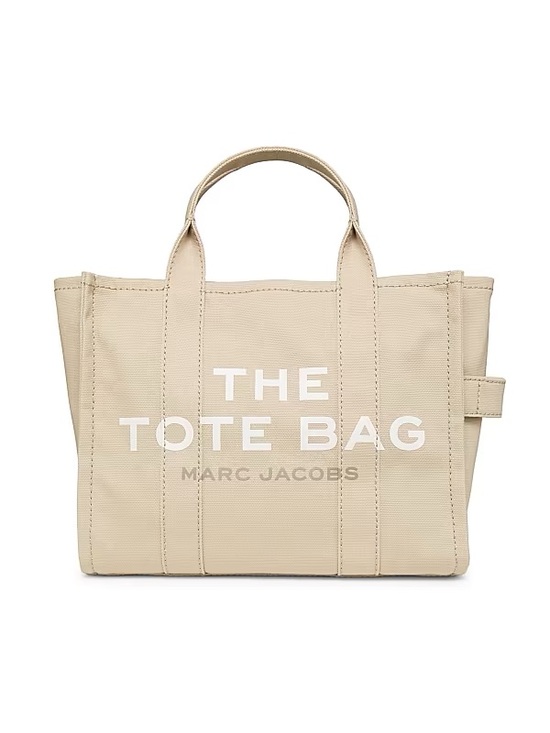 Marc Jacobs Handbags - Marc Jacobs Medium Beige Canvas Tote